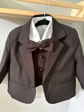 Baby Formal set with Bow Tie